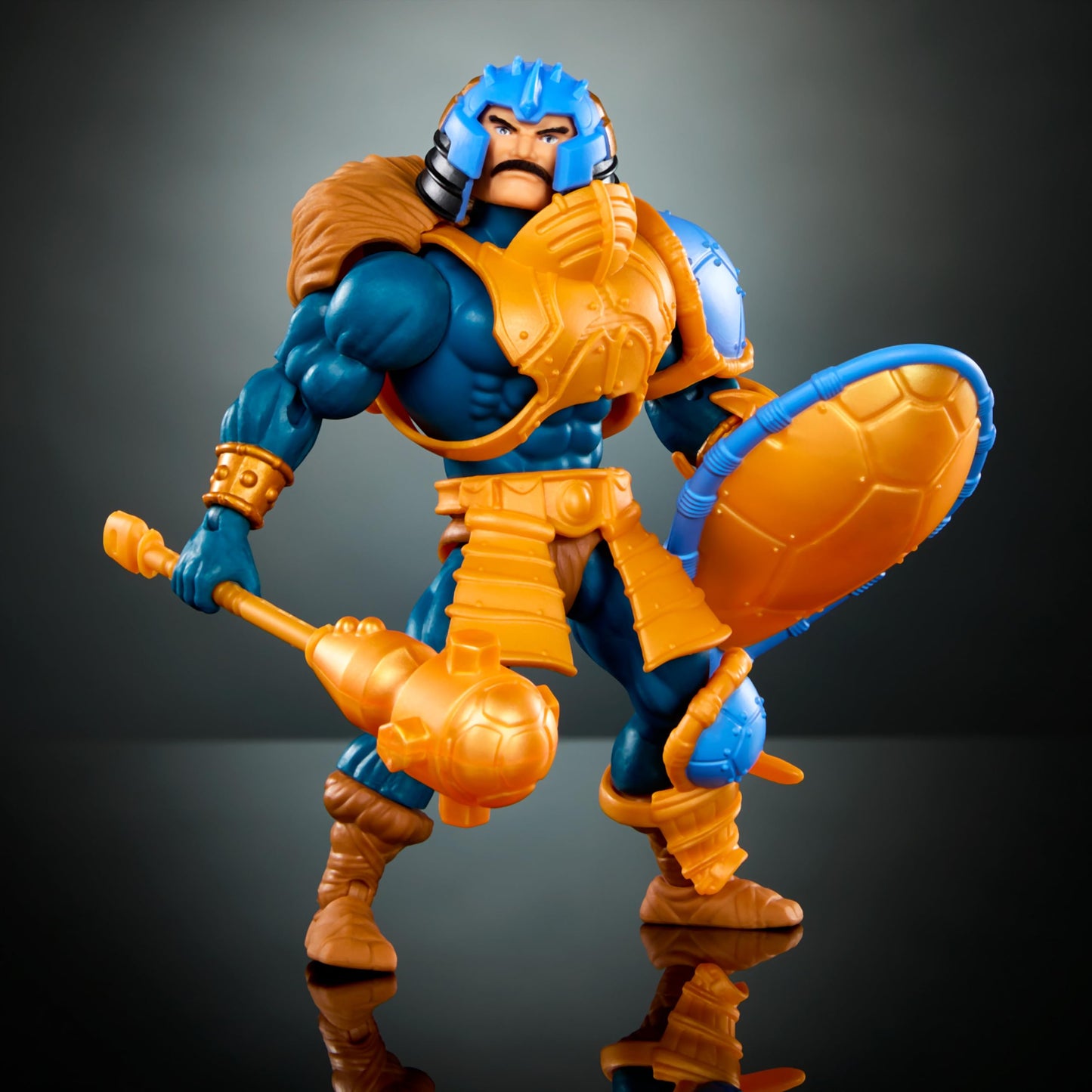 Masters of the Universe Origins Turtles of Grayskull Man-At-Arms Action Figure – MOTU TMNT Crossover