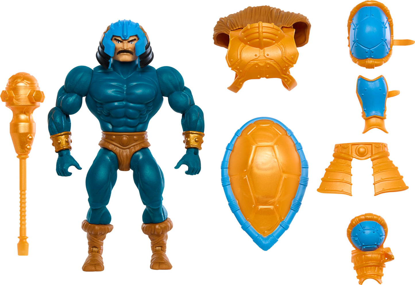 Masters of the Universe Origins Turtles of Grayskull Man-At-Arms Action Figure – MOTU TMNT Crossover