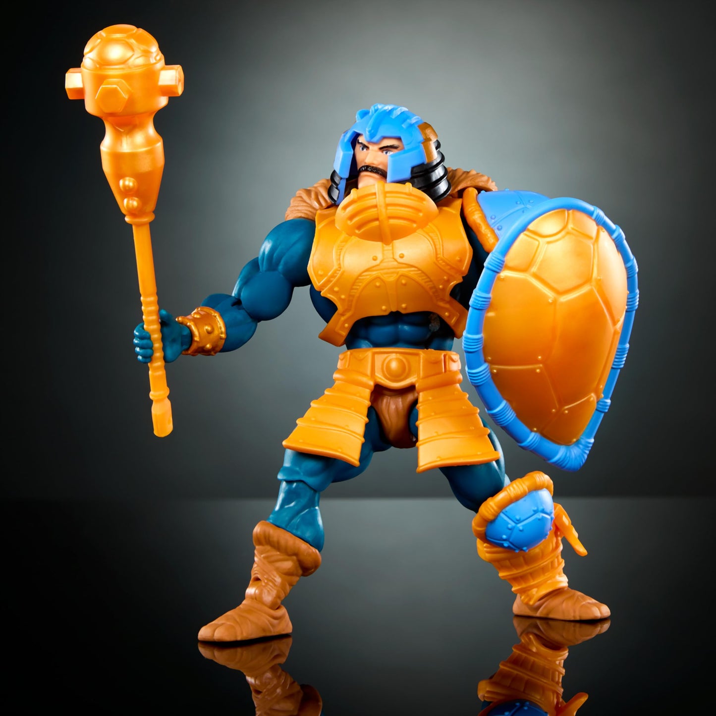 Masters of the Universe Origins Turtles of Grayskull Man-At-Arms Action Figure – MOTU TMNT Crossover
