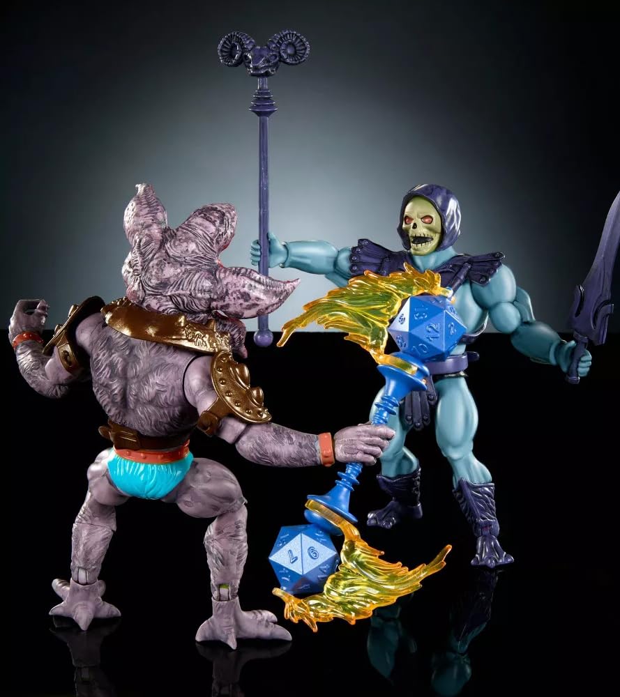 Masters of the Universe X Stranger Things Skeletor and Demogorgon 2-Pack Action Figures