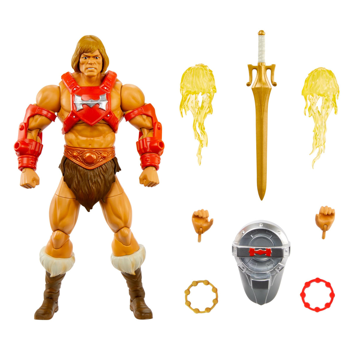 Masters of the Universe Masterverse Thunder Punch He-Man – 7-Inch Deluxe Figure (30 Articulations)