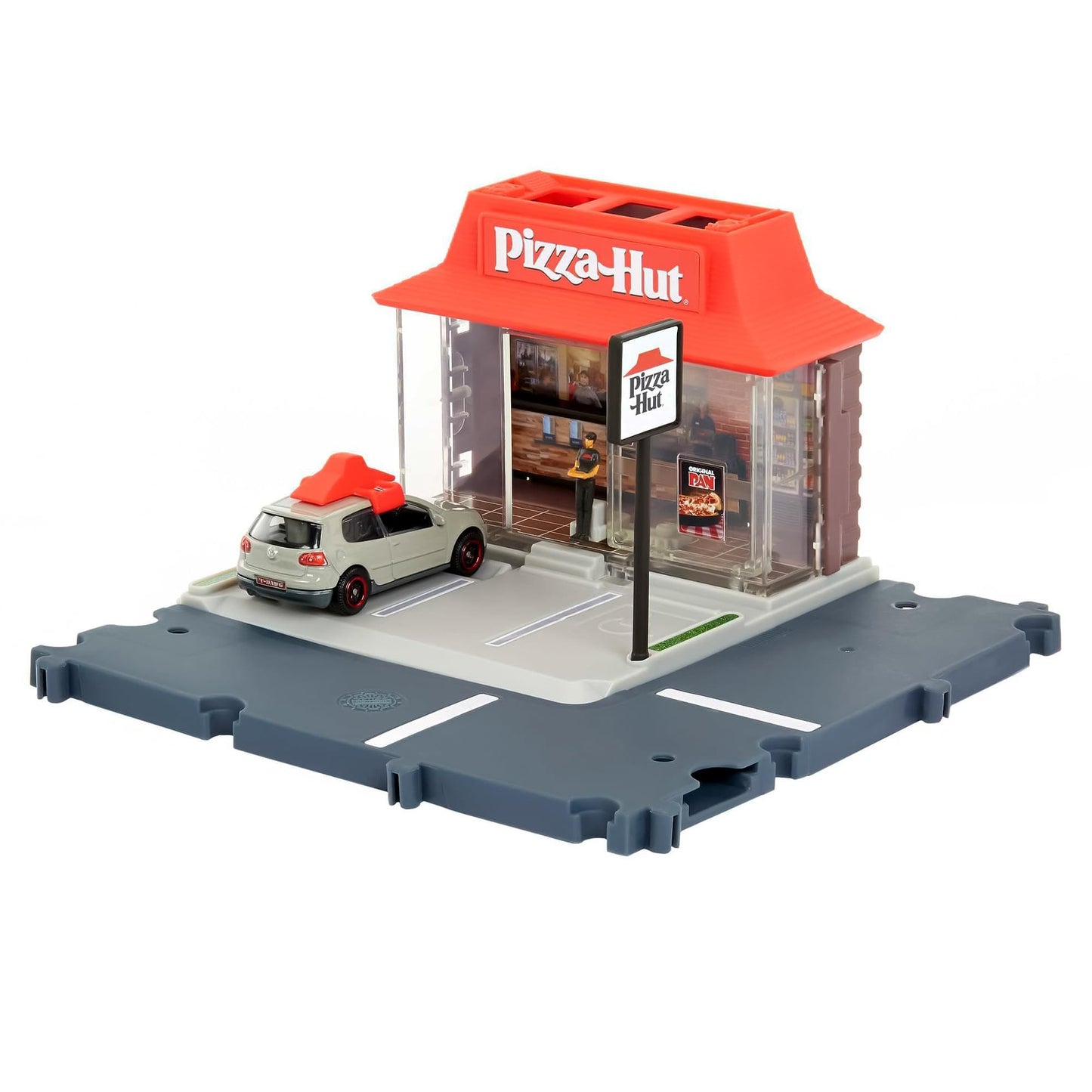 Matchbox Action Drivers Pizza Hut 3+ Playset - Realistic Kid-Driven Adventures