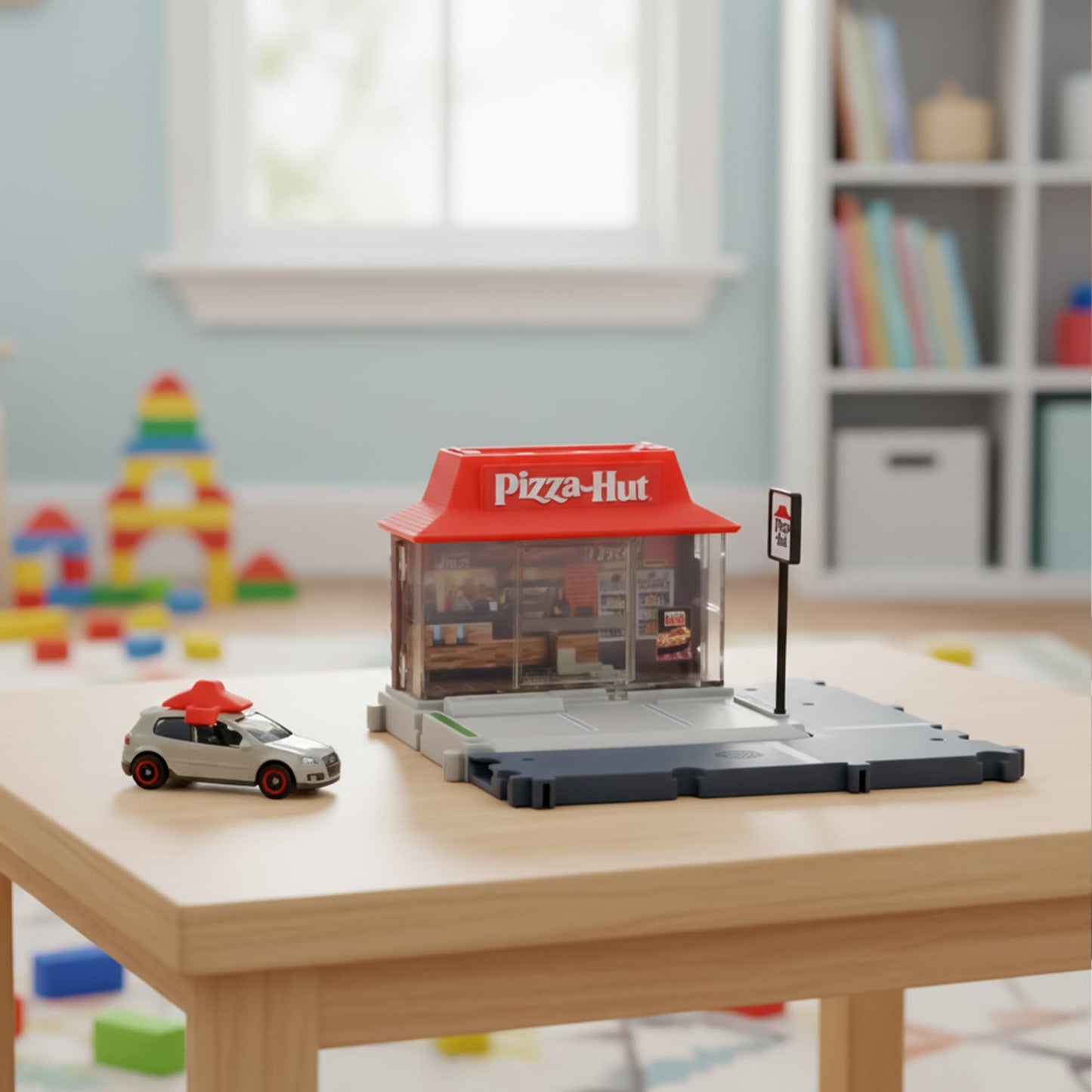 Matchbox Action Drivers Pizza Hut 3+ Playset - Realistic Kid-Driven Adventures