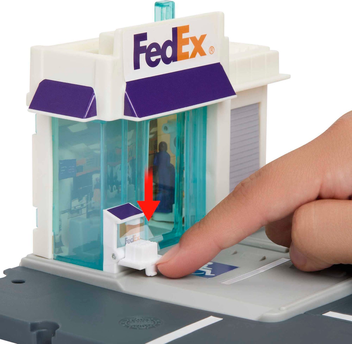 Matchbox Action Drivers FedEx Package Center - MBX FedEx Play Set