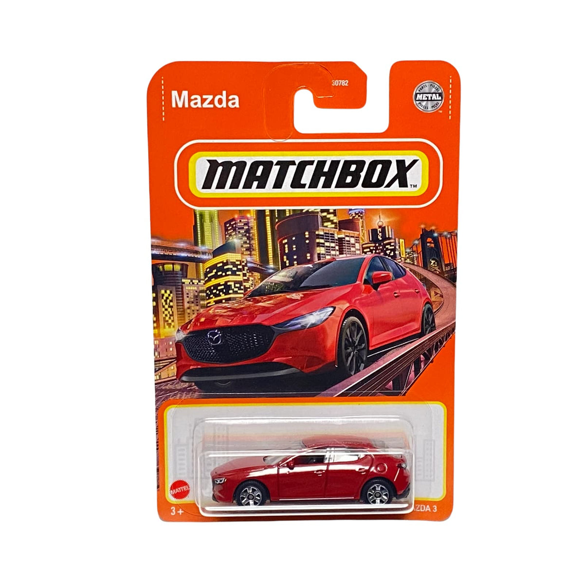 Matchbox 2019 Mazda 3 Red – 1:64 Die-Cast Model