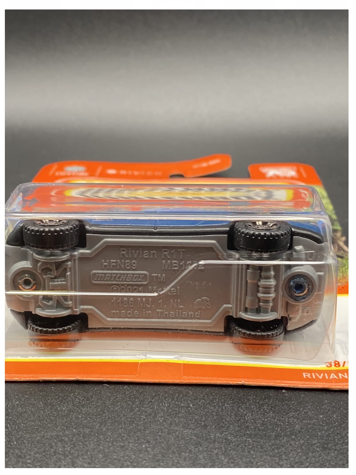 Matchbox Rivian R1T 2022 Collector Die-Cast Truck – Blue (38/100)