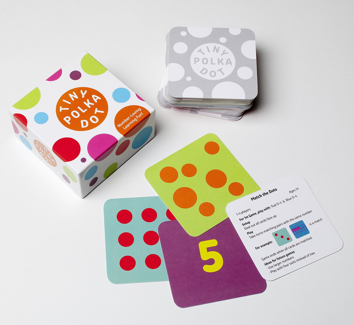 Math for Love Tiny Polka Dot – 16 Easy Number Games for Kids