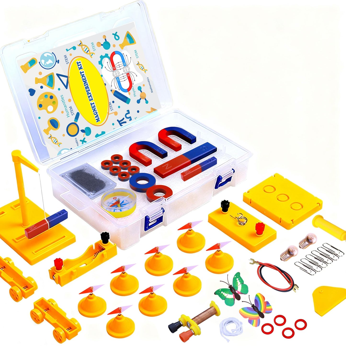 Matifaner STEM Magnet Experiment Kit – Hands-On Electromagnetism for Students