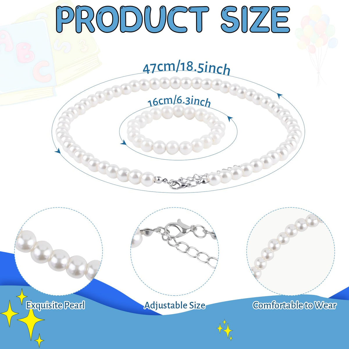 Matiniy 8-Piece Granny Cosplay Accessories Set – Wig, Glasses, Necklace, Bracelet, Chain & Cane