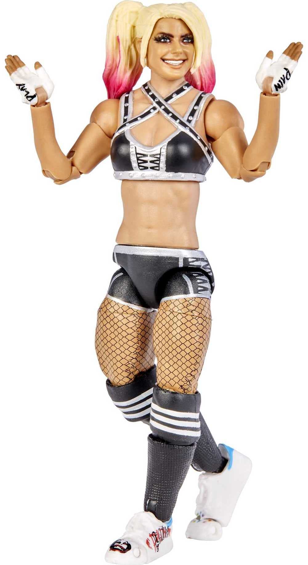 Mattel WWE Alexa Bliss Ultimate Edition Action Figure – 6-Inch Collectible, 30+ Articulation, Swappable Heads & Entrance Gear