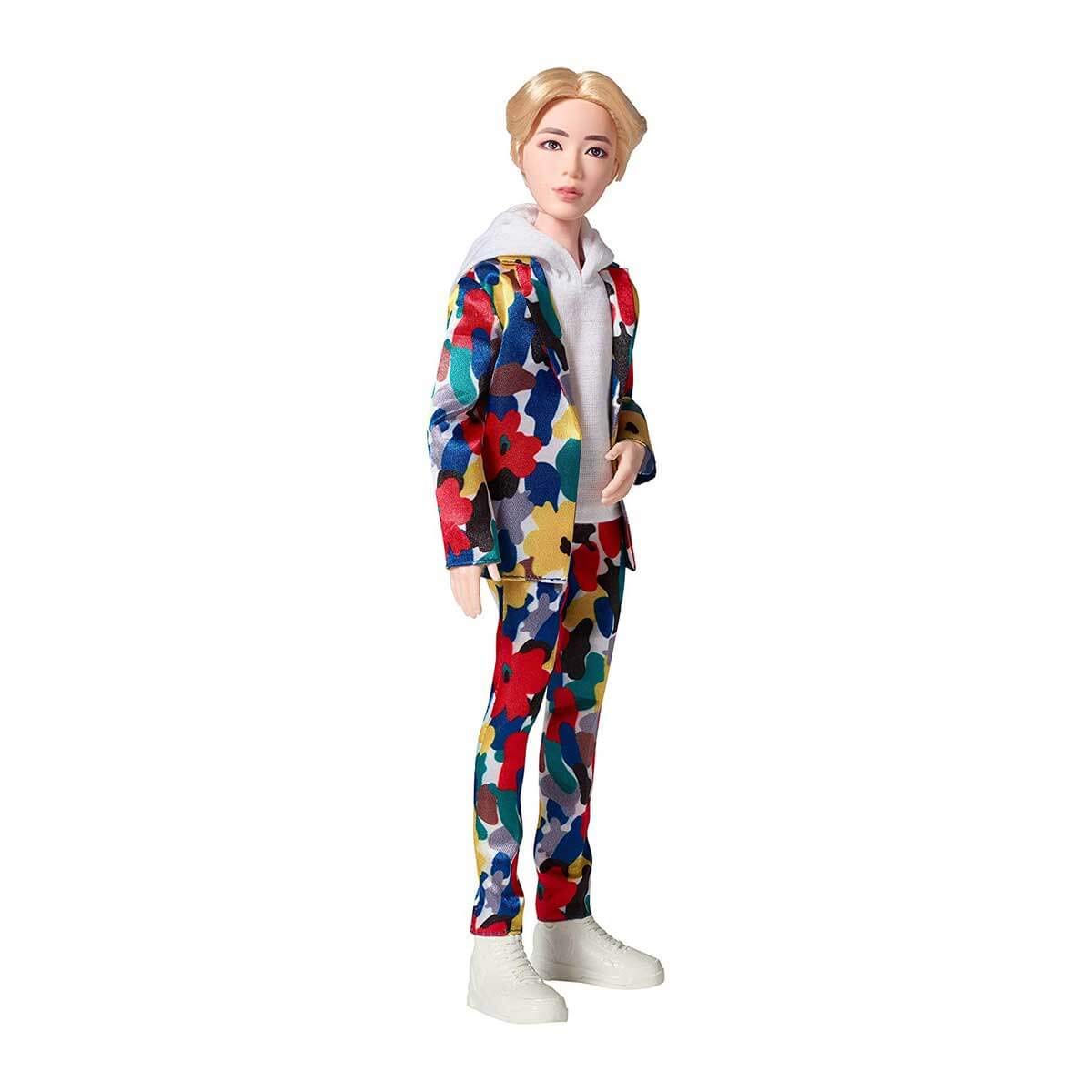 Mattel BTS Jin Fashion Doll – 11-Inch Articulated Idol Suit