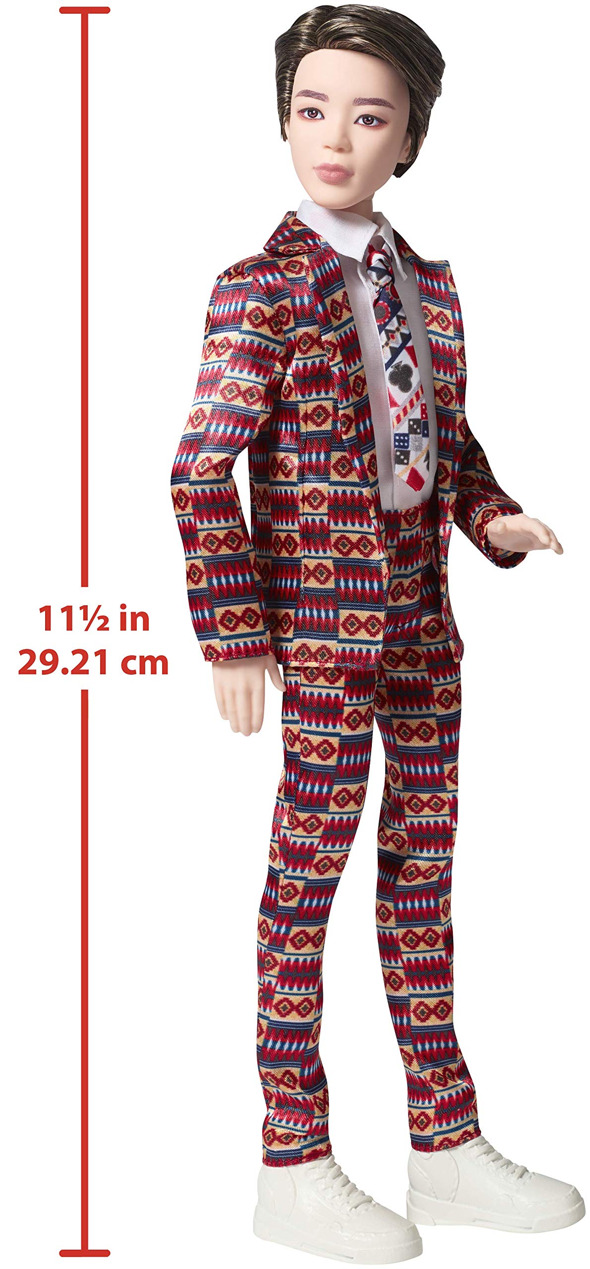Mattel BTS Jimin Idol Doll – 11-Inch Poseable Fashion Doll in Signature Idol Suit