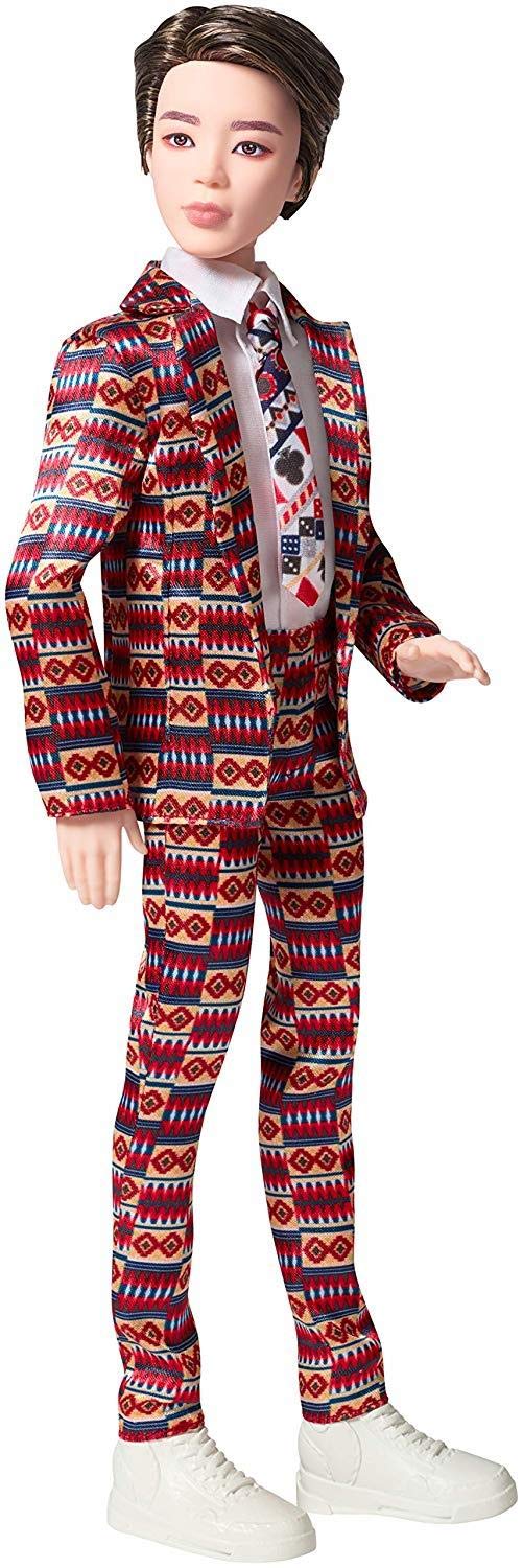 Mattel BTS Jimin Idol Doll – 11-Inch Poseable Fashion Doll in Signature Idol Suit