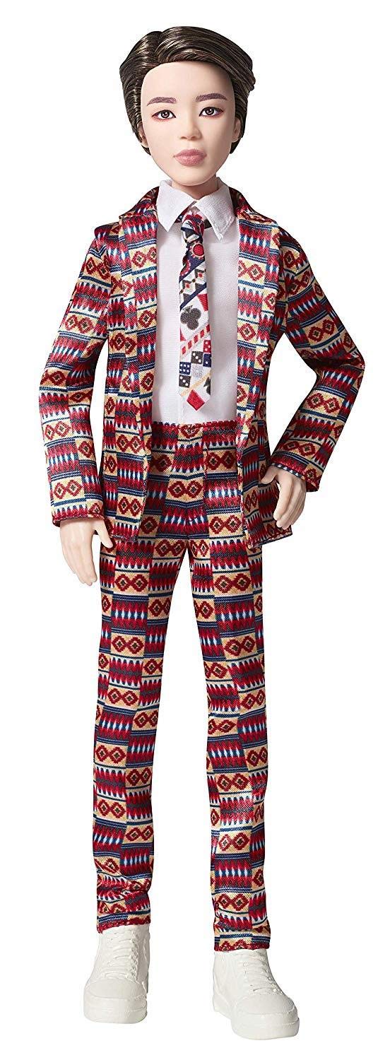 Mattel BTS Jimin Idol Doll – 11-Inch Poseable Fashion Doll in Signature Idol Suit