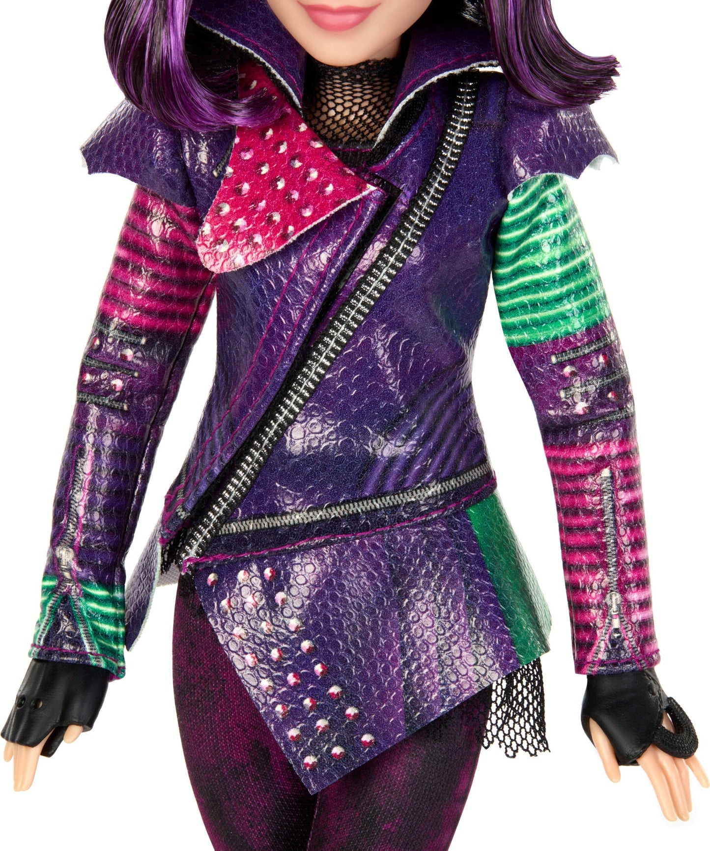 Mattel Descendants Mal Isle of the Lost Tenth Anniversary Fashion Doll – Removable Outfit & Spell Book