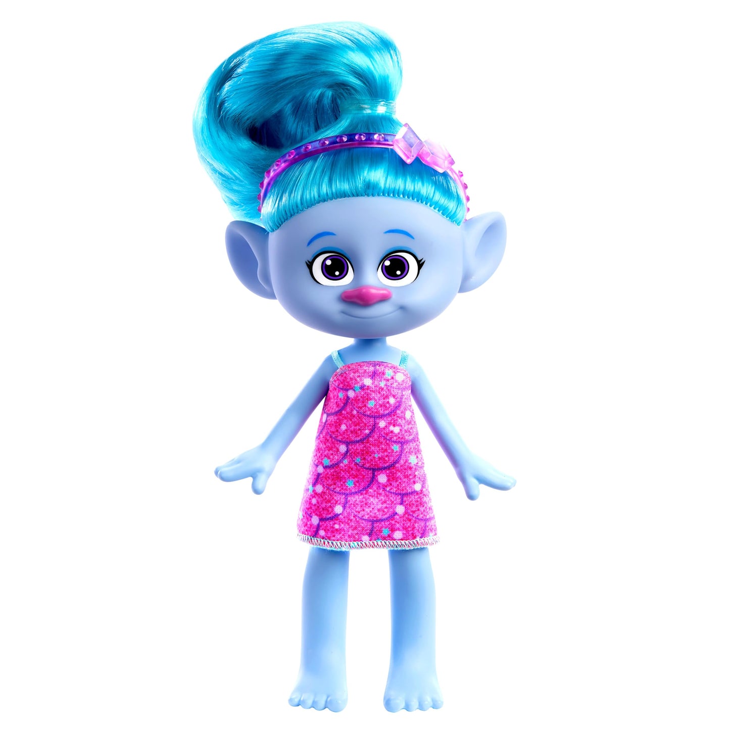 Mattel DreamWorks Trolls Band Together Trendsettin’ Chenille Doll – Vibrant Hair & Removable Fashion