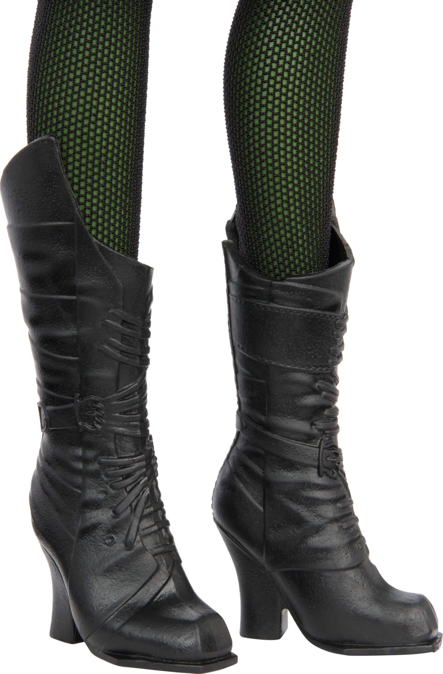 Mattel Universal Wicked Elphaba Fashion Doll – Green Skin, Braided Hair, Removable School Uniform