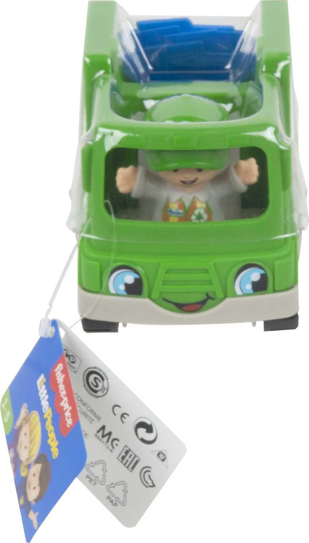 Fisher-Price Little People Recycle Truck | Mattel Push-Along Toy for Toddlers 1–5