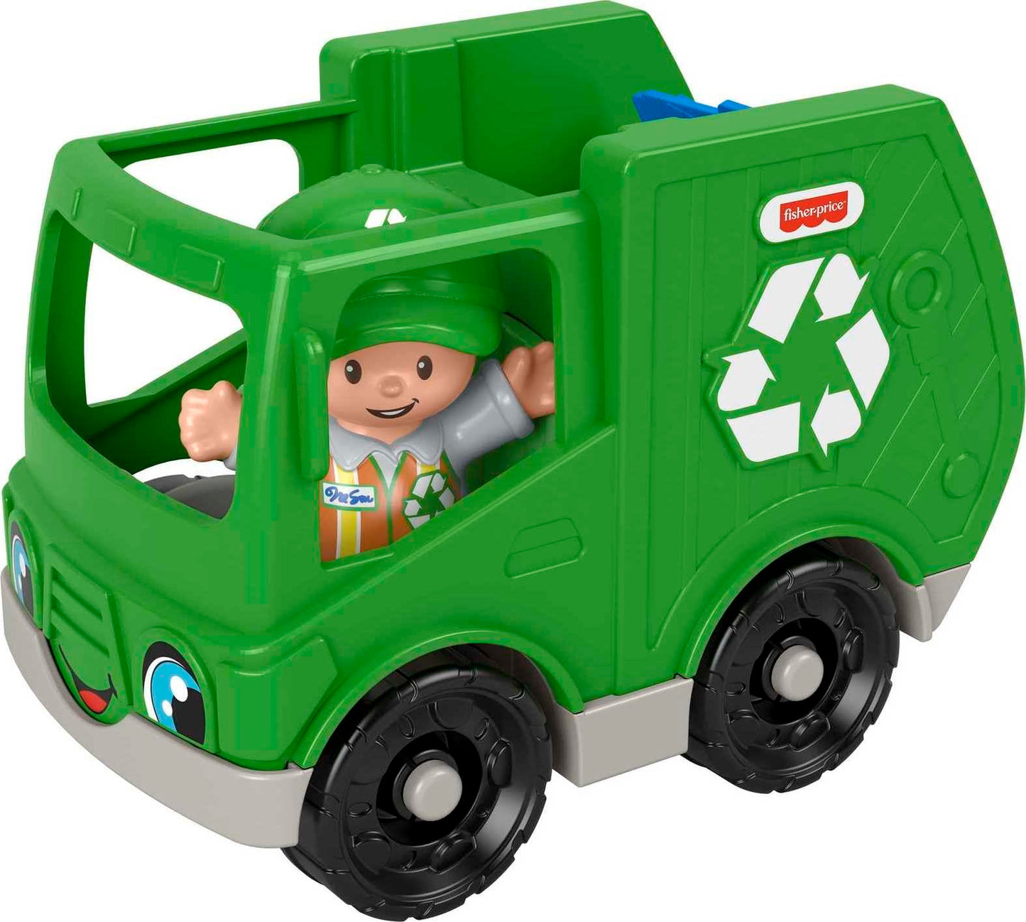 Fisher-Price Little People Recycle Truck | Mattel Push-Along Toy for Toddlers 1–5