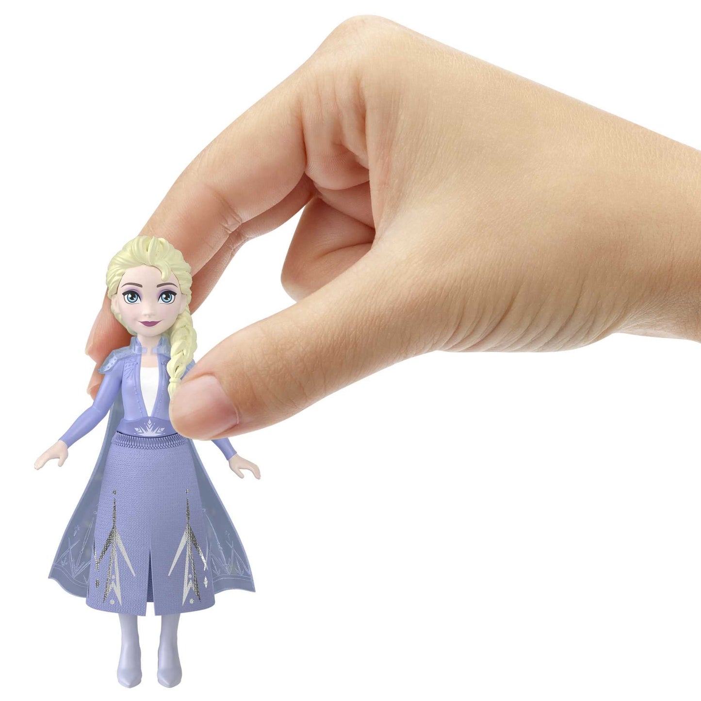 Mattel Frozen Elsa Small Doll – Movable Joints, Removable Skirt, Soft Cape