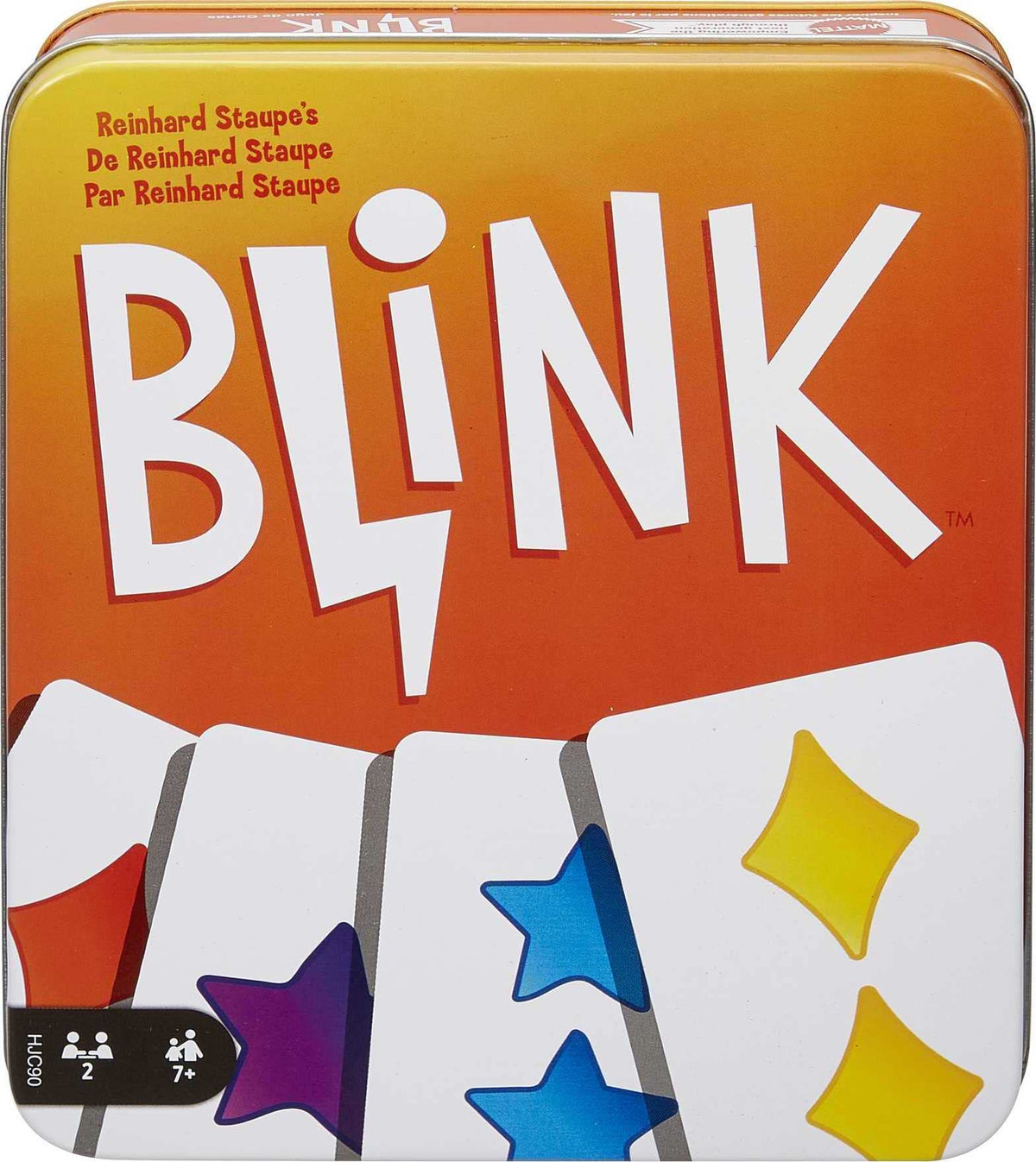 Mattel Games Blink Card Game in Collectible Tin – Fast-Paced Family & Party Play