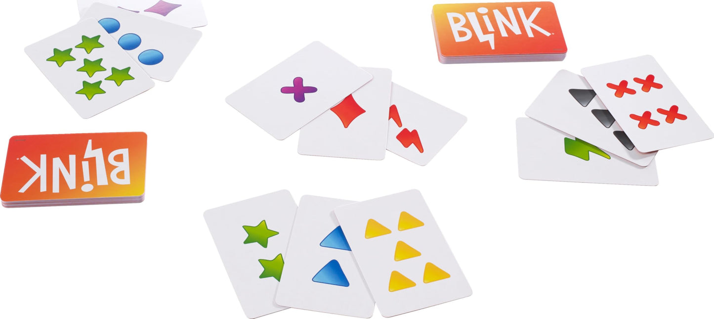 Mattel Games Blink – Travel-Friendly Card Game for 7+ | 60 Cards & Instructions