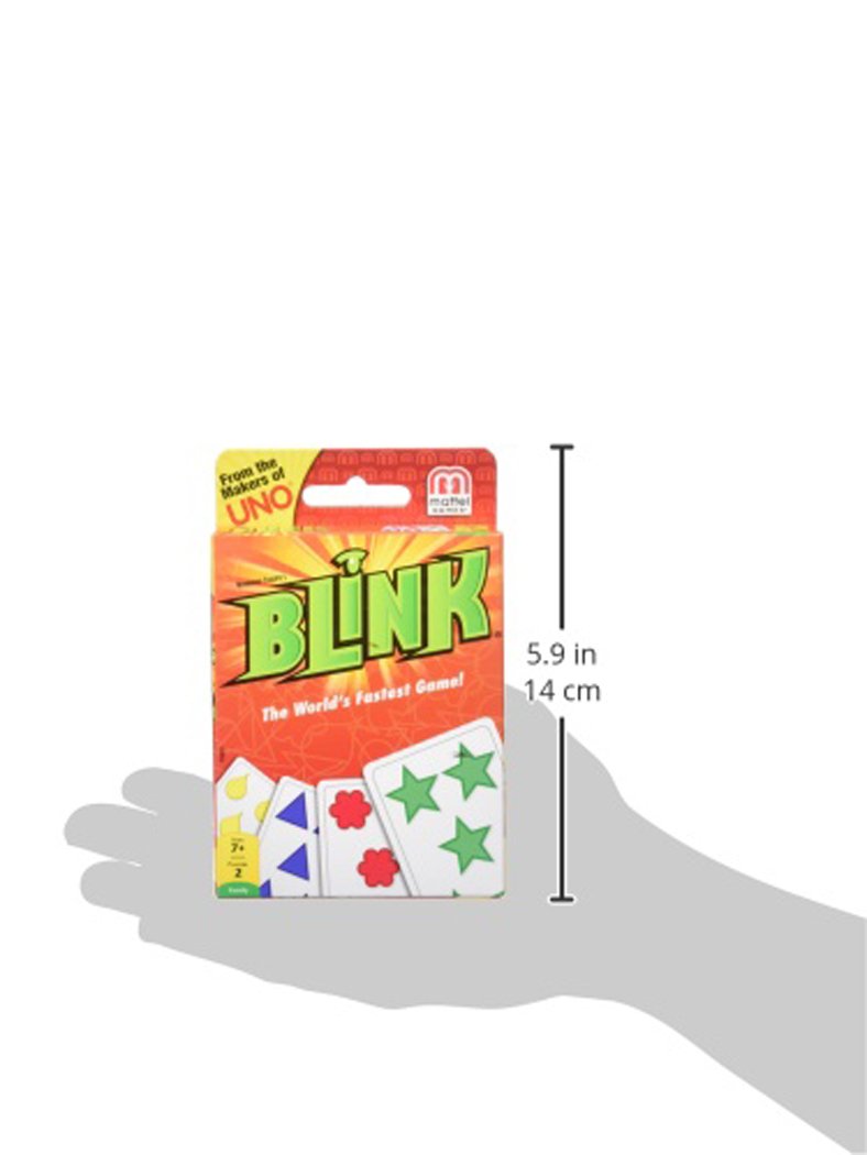 Mattel Games Blink – Travel-Friendly Card Game for 7+ | 60 Cards & Instructions