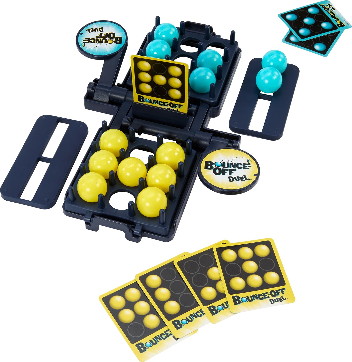 Mattel Games Bounce-Off Duel 2-Player Game – Fast-Paced Ball-Bouncing Challenge