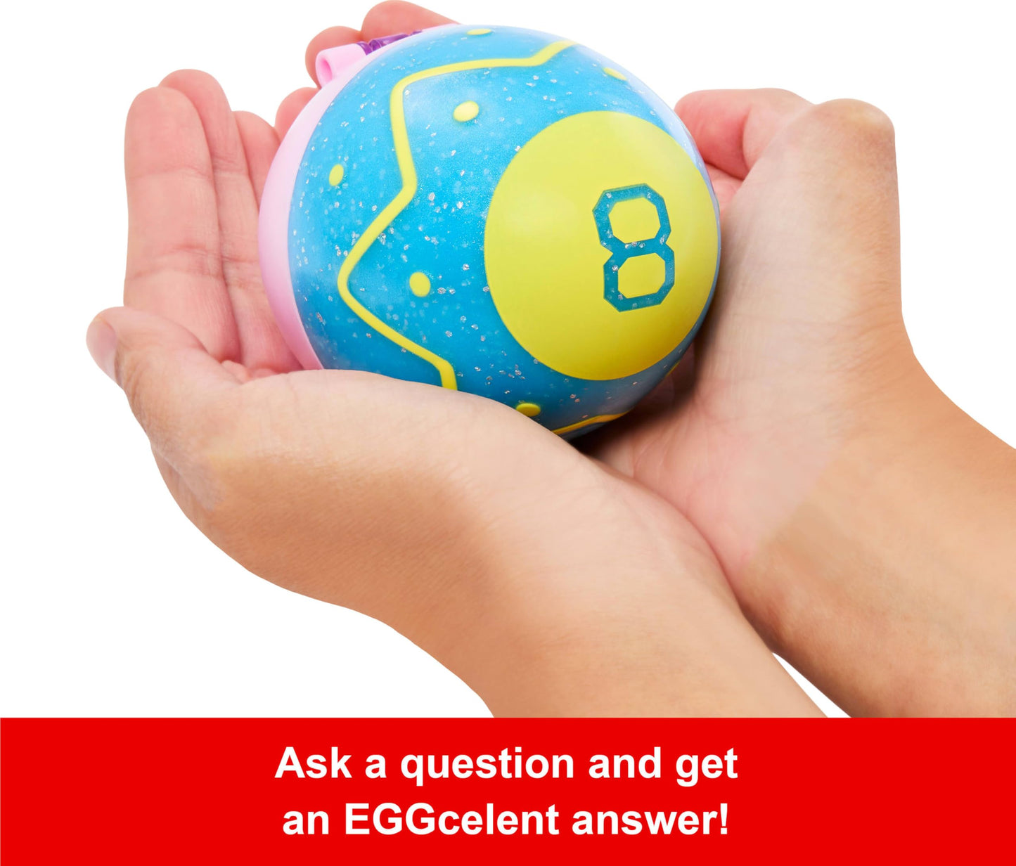 Mattel Games Easter Magic 8 Ball — Fortune-Telling Easter Egg Toy for Kids & Families