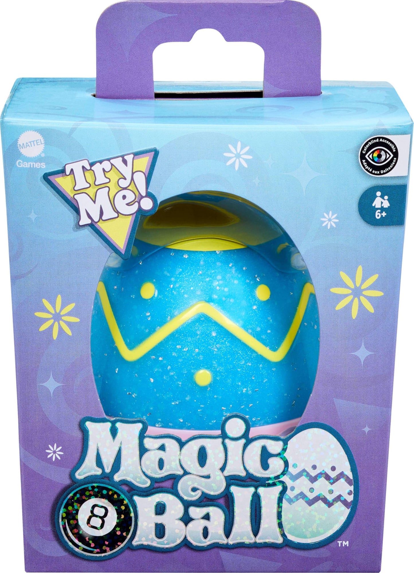 Mattel Games Easter Magic 8 Ball — Fortune-Telling Easter Egg Toy for Kids & Families