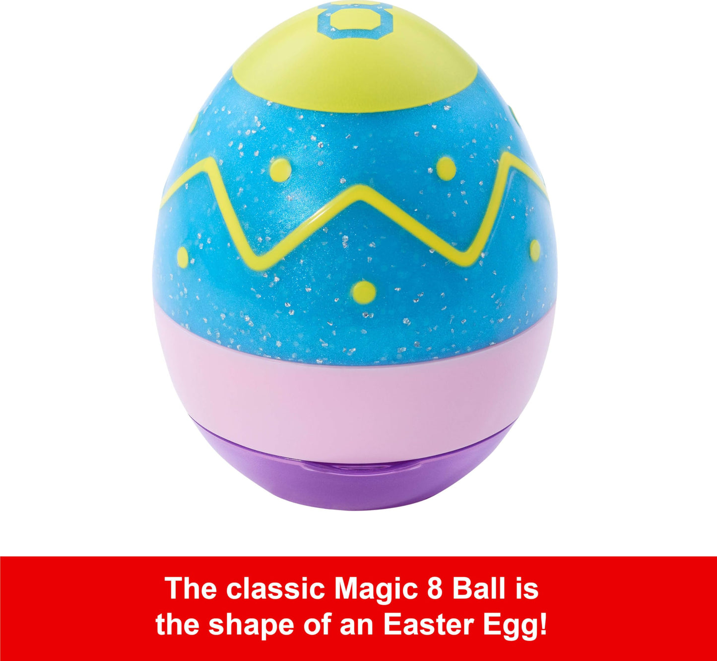 Mattel Games Easter Magic 8 Ball — Fortune-Telling Easter Egg Toy for Kids & Families
