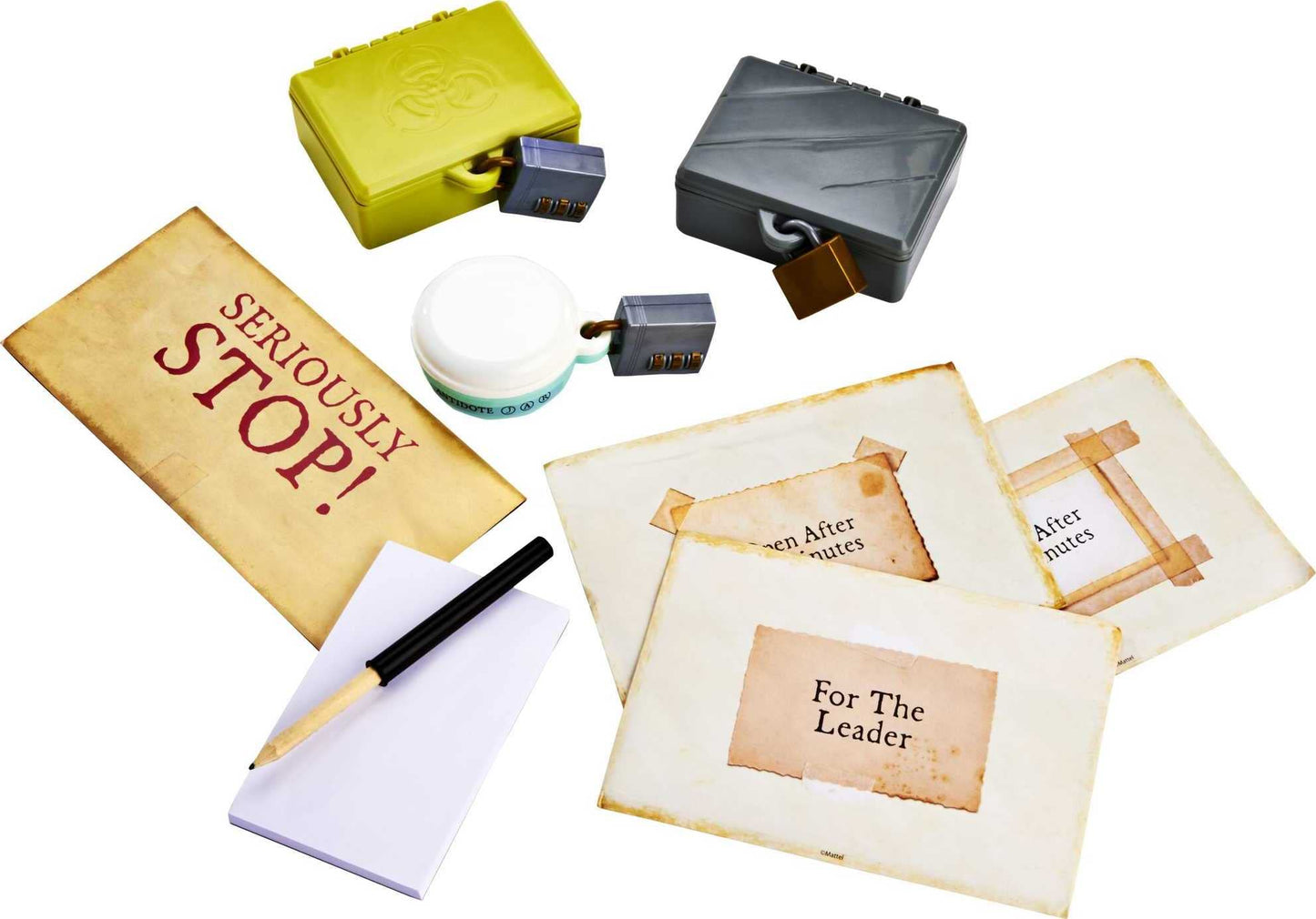 Mattel Games Escape Room in a Box: The Werewolf Experiment – Cooperative Puzzle Game for Teens & Adults, Alexa Compatible