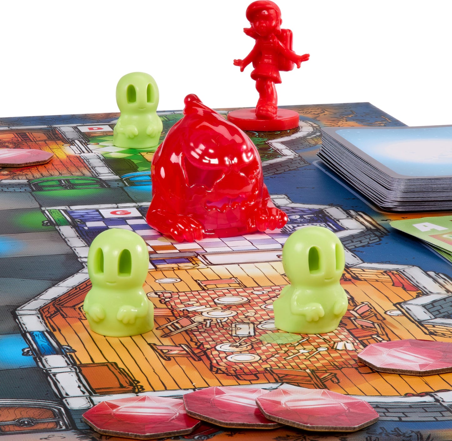 Mattel Games Ghost Fightin’ Treasure Hunters Anniversary Edition – Cooperative & Head Haunter Family Board Game (2-5 Players)