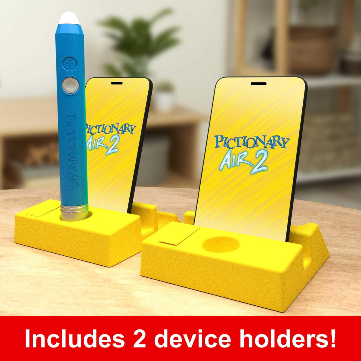 Mattel Games Pictionary Air 2 Game – In-Air Drawing with TV Casting & Digital Clues