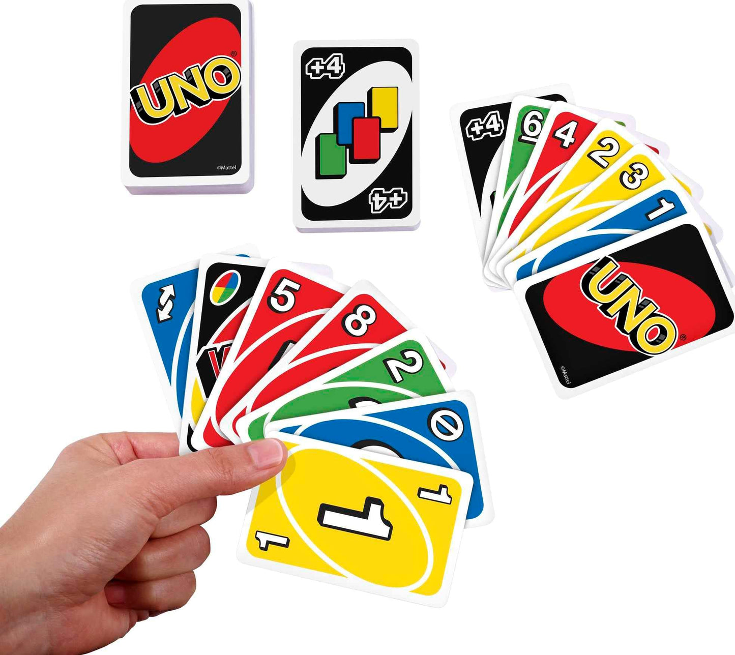 Mattel Games UNO, DOS & Skip-Bo Set – Travel Tin Card Games