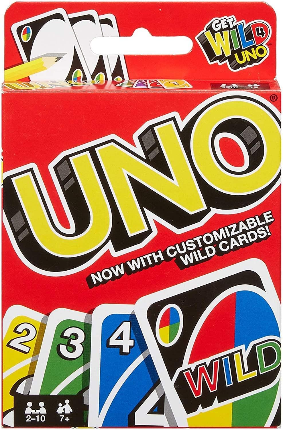 Mattel Games UNO: Classic Card Game – Fast Fun for Everyone