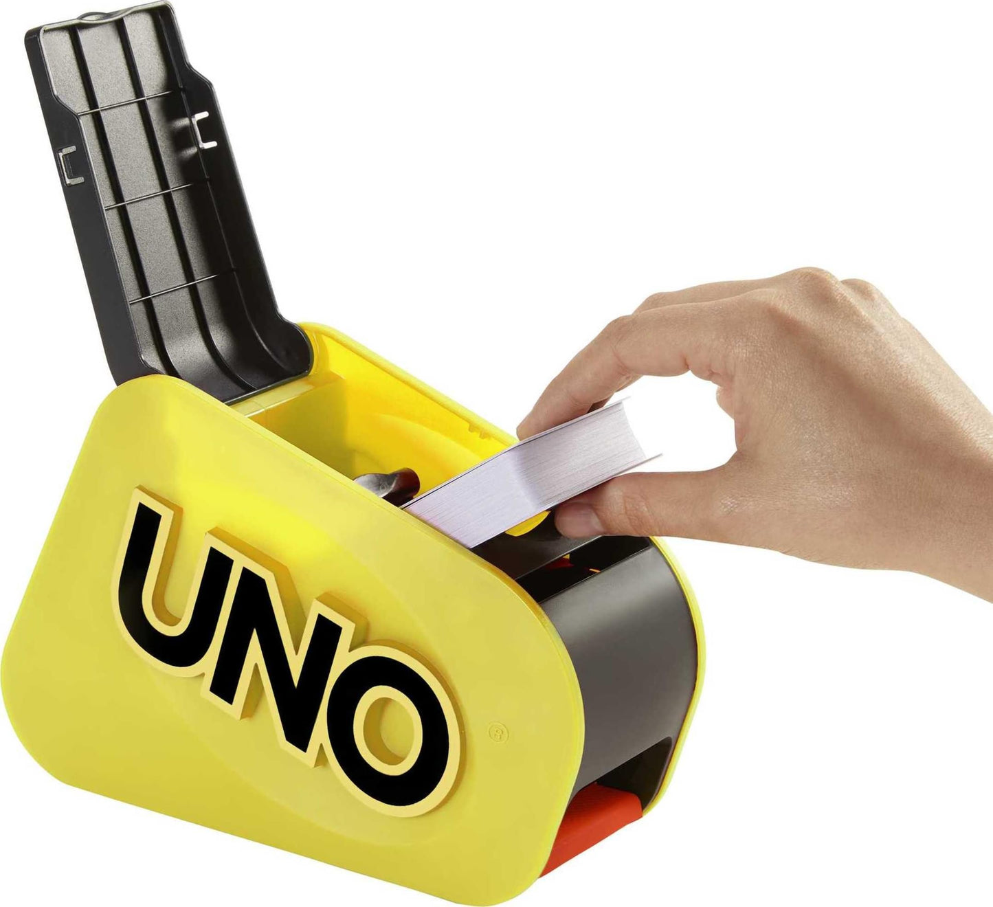 Mattel Games UNO Attack: Card Launcher with Lights & Sounds – Mega Hit (Amazon Exclusive)