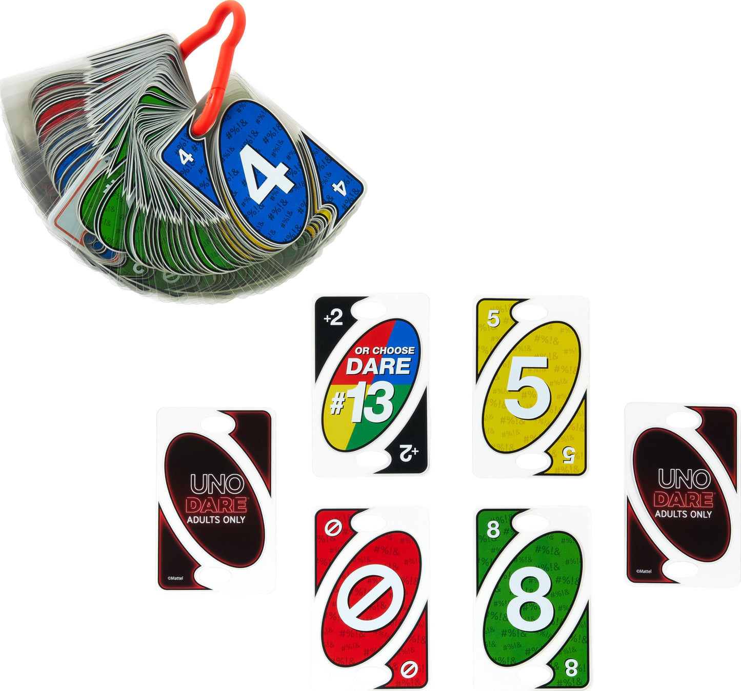 UNO Dare Adults-Only Card Game by Mattel Games – Game Night, Travel & Party