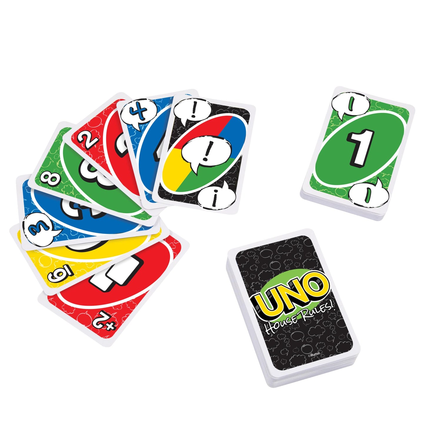 UNO House Rules Card Game by Mattel Games – Create Your Own Rules