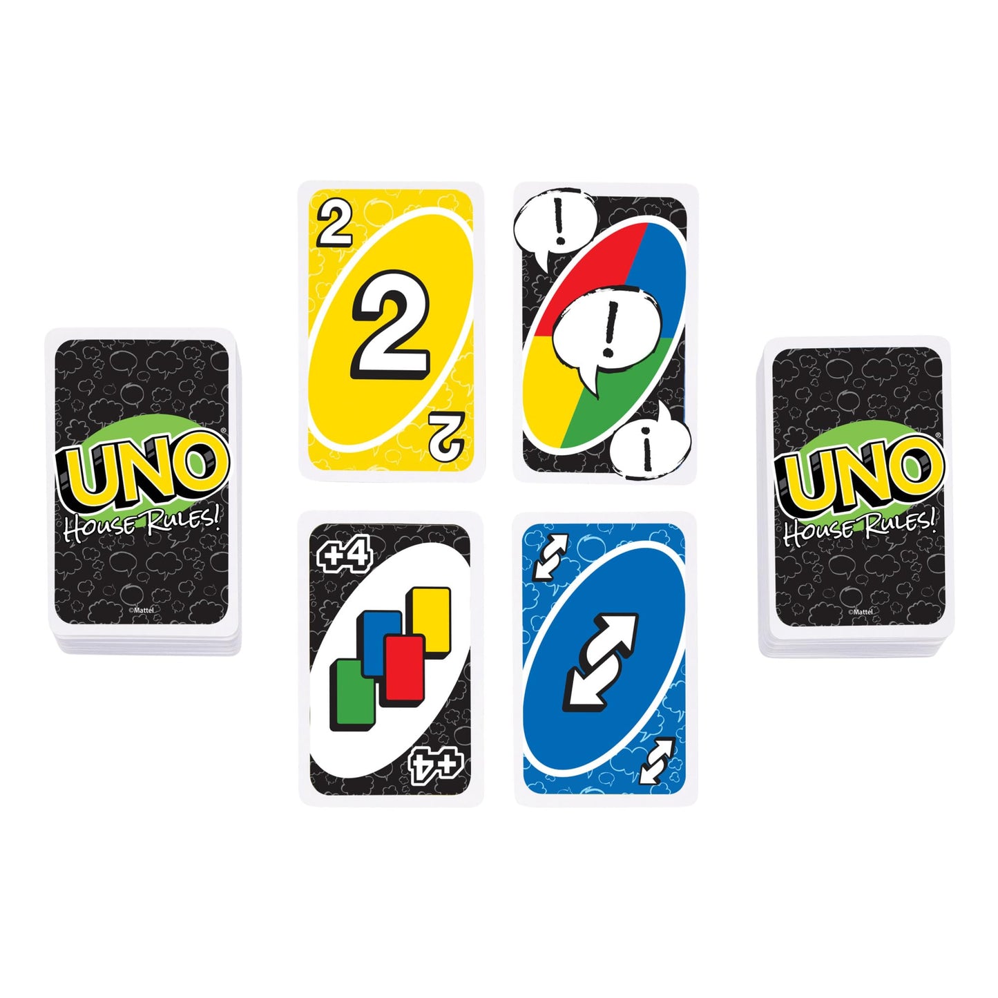 UNO House Rules Card Game by Mattel Games – Create Your Own Rules