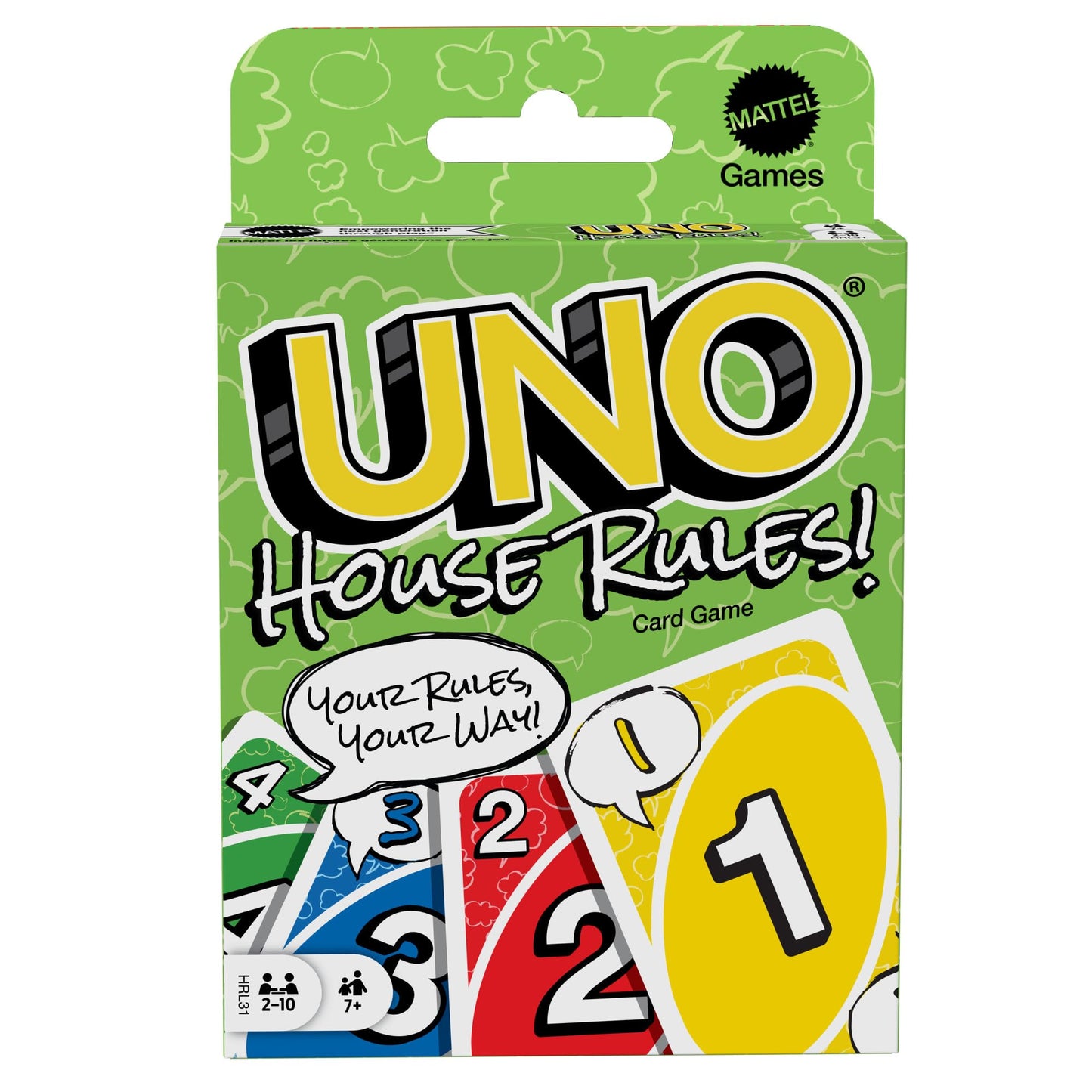 UNO House Rules Card Game by Mattel Games – Create Your Own Rules