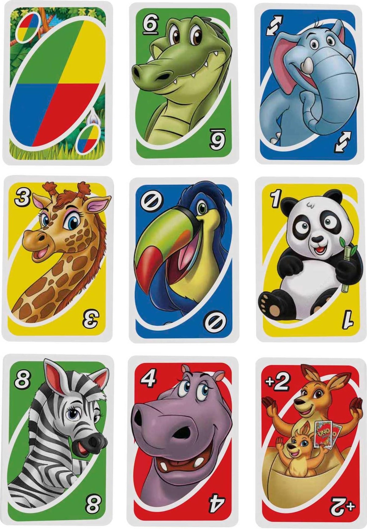 Mattel Games UNO Junior Card Game for Kids 3+ | 45 Cards, 3 Play Levels
