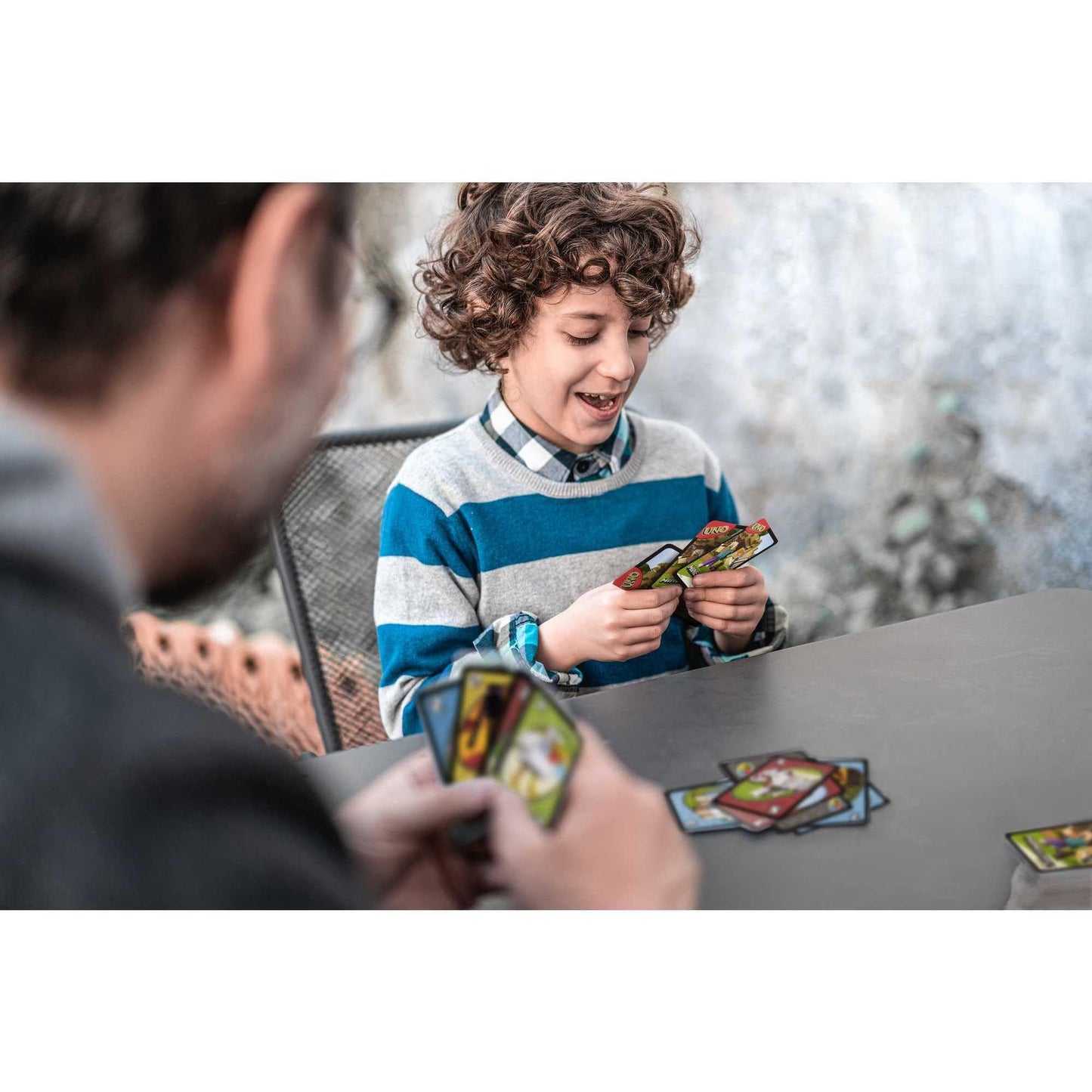 Mattel Games UNO Minecraft Card Game – Family & Party Fun for 2 to 10 Players