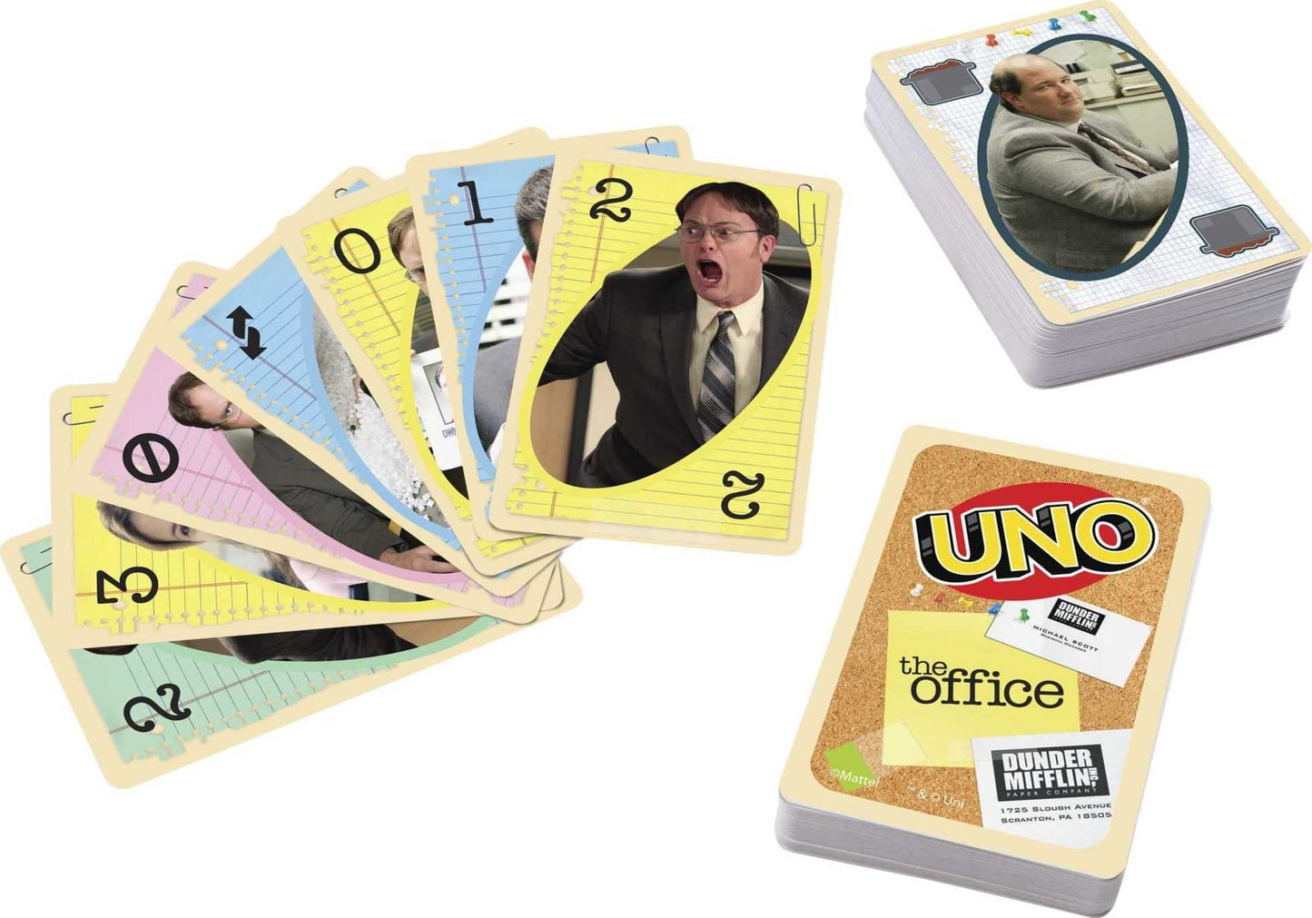Mattel Games UNO The Office Card Game – For Teens, Adults, Families & Parties