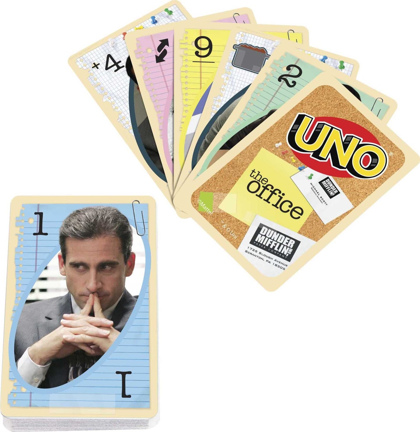 Mattel Games UNO The Office Card Game – For Teens, Adults, Families & Parties