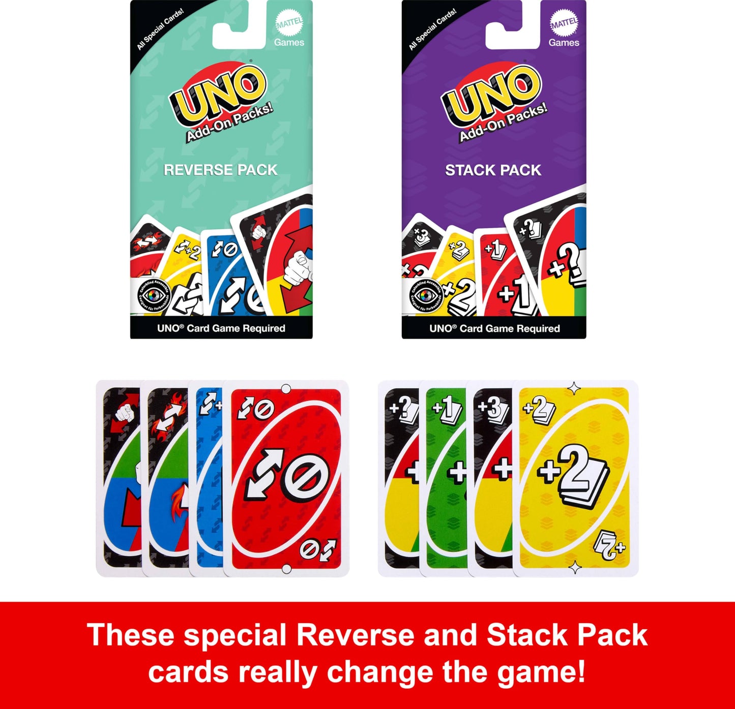 Mattel Games UNO Card Game with Collectible Tin & 2 Add-On Packs | Family Night (Amazon Exclusive)
