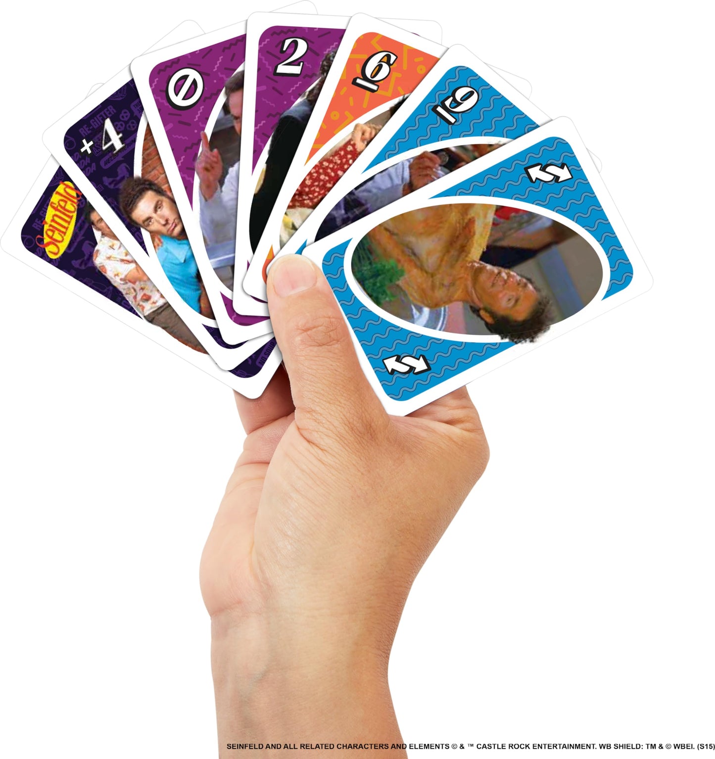 Mattel Games UNO Seinfeld Card Game – Collectible Deck & Special Rules for Family Nights