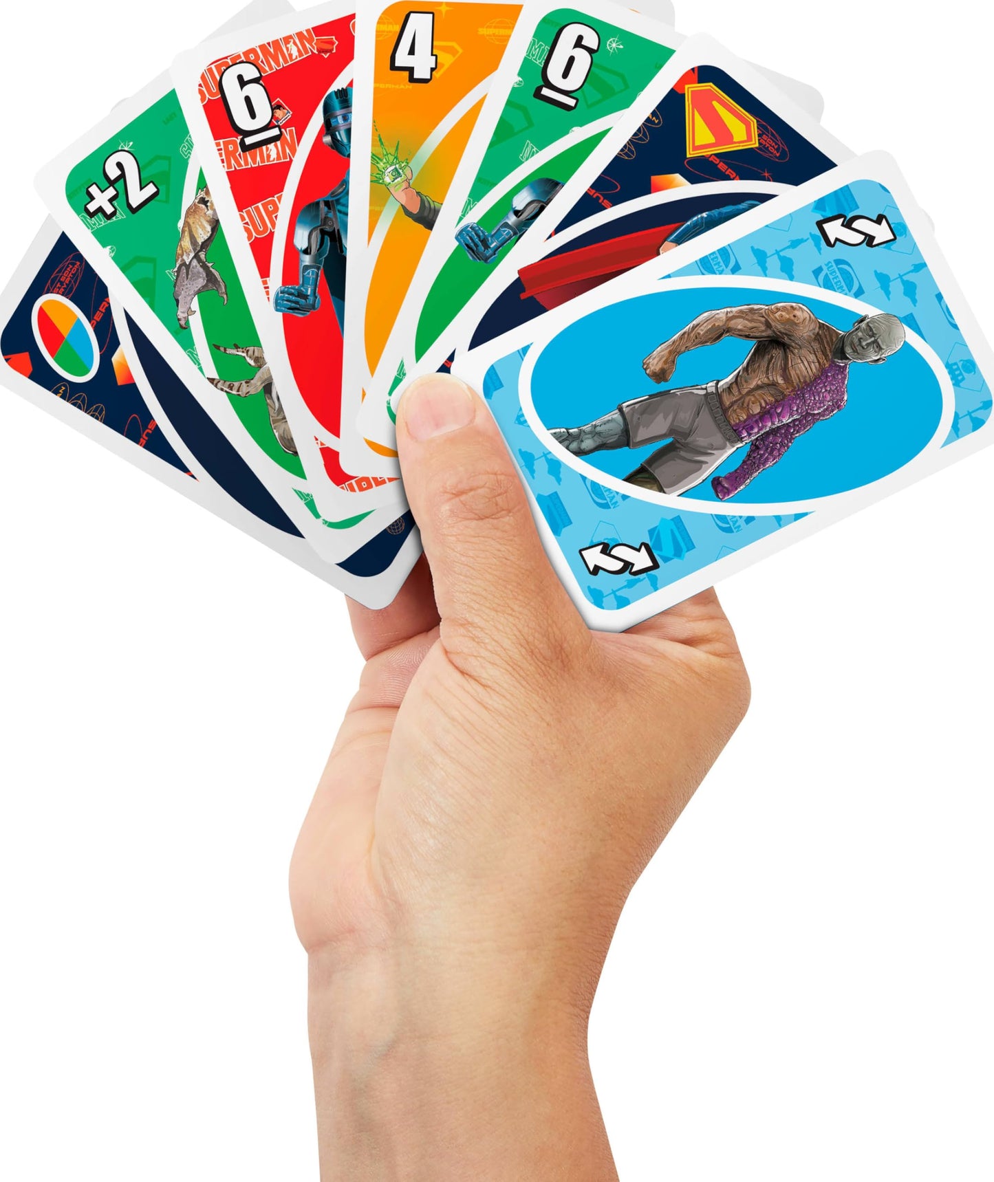 Mattel Games UNO Superman Card Game – Family Nights and Movie-Inspired Fun