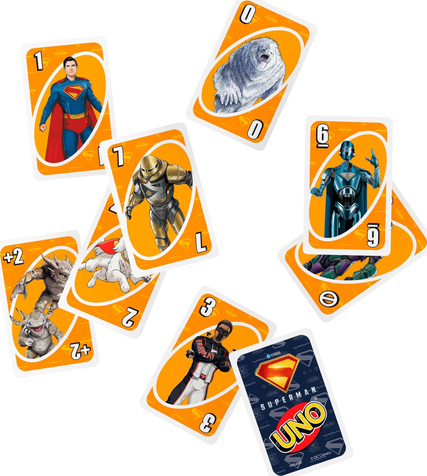 Mattel Games UNO Superman Card Game – Family Nights and Movie-Inspired Fun