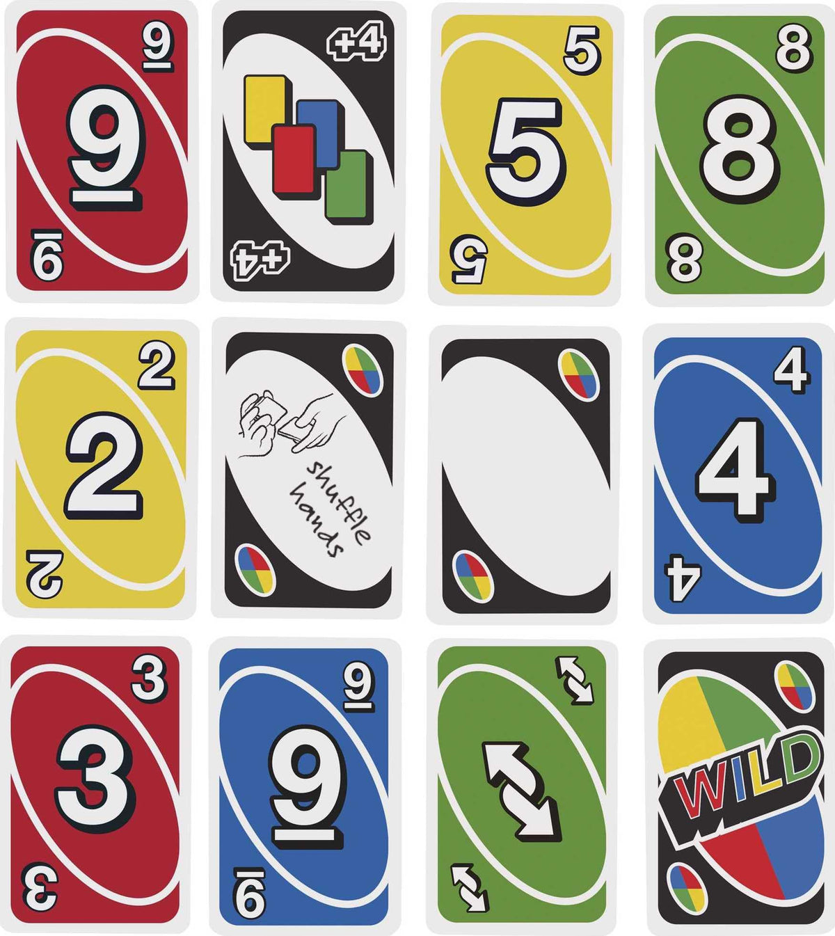 Mattel Games UNO Left-Handed Card Game in Collectible Tin | Family Night